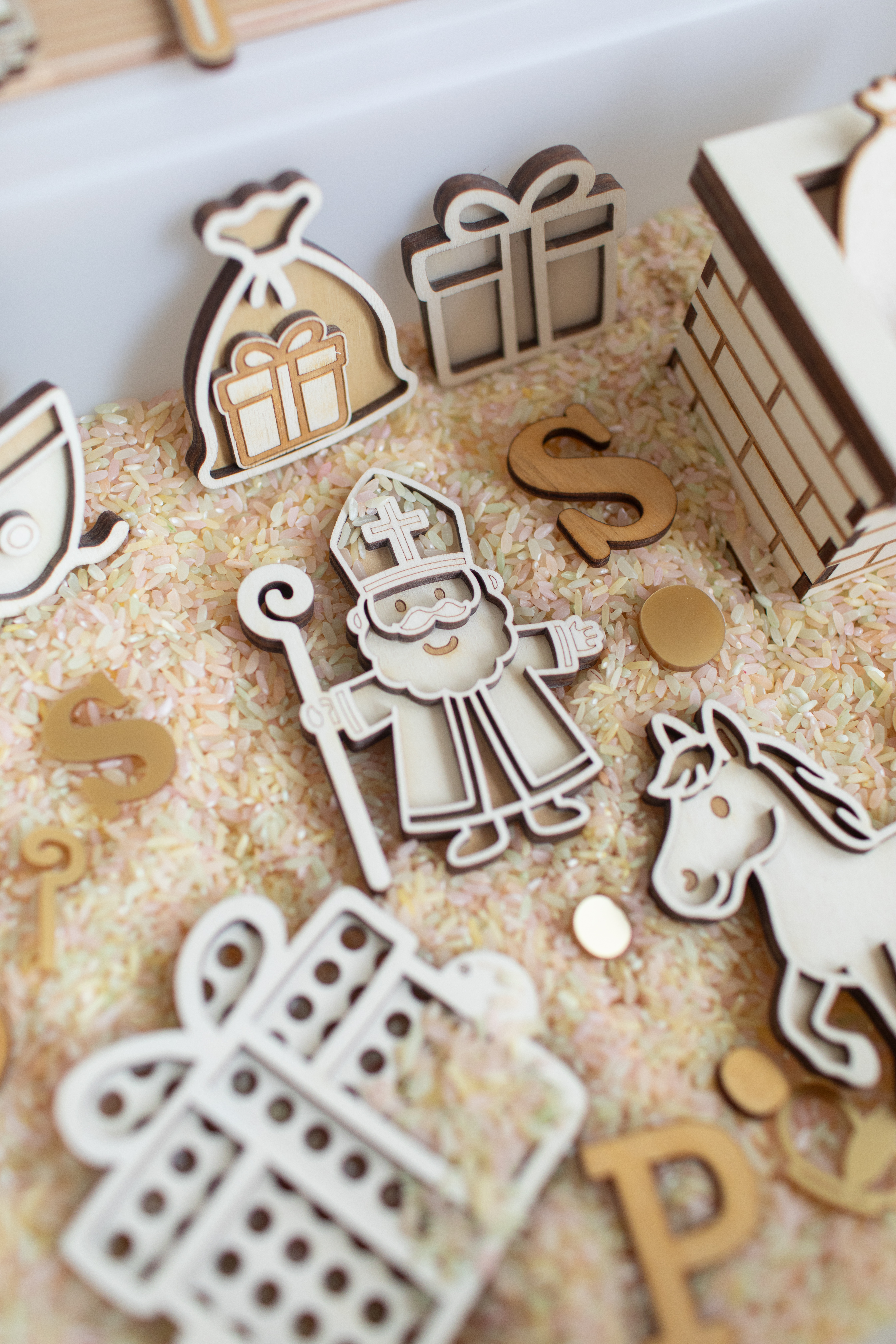 Speeltray miniset -  Sint & Piet