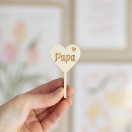 Plantenstekertje - Papa