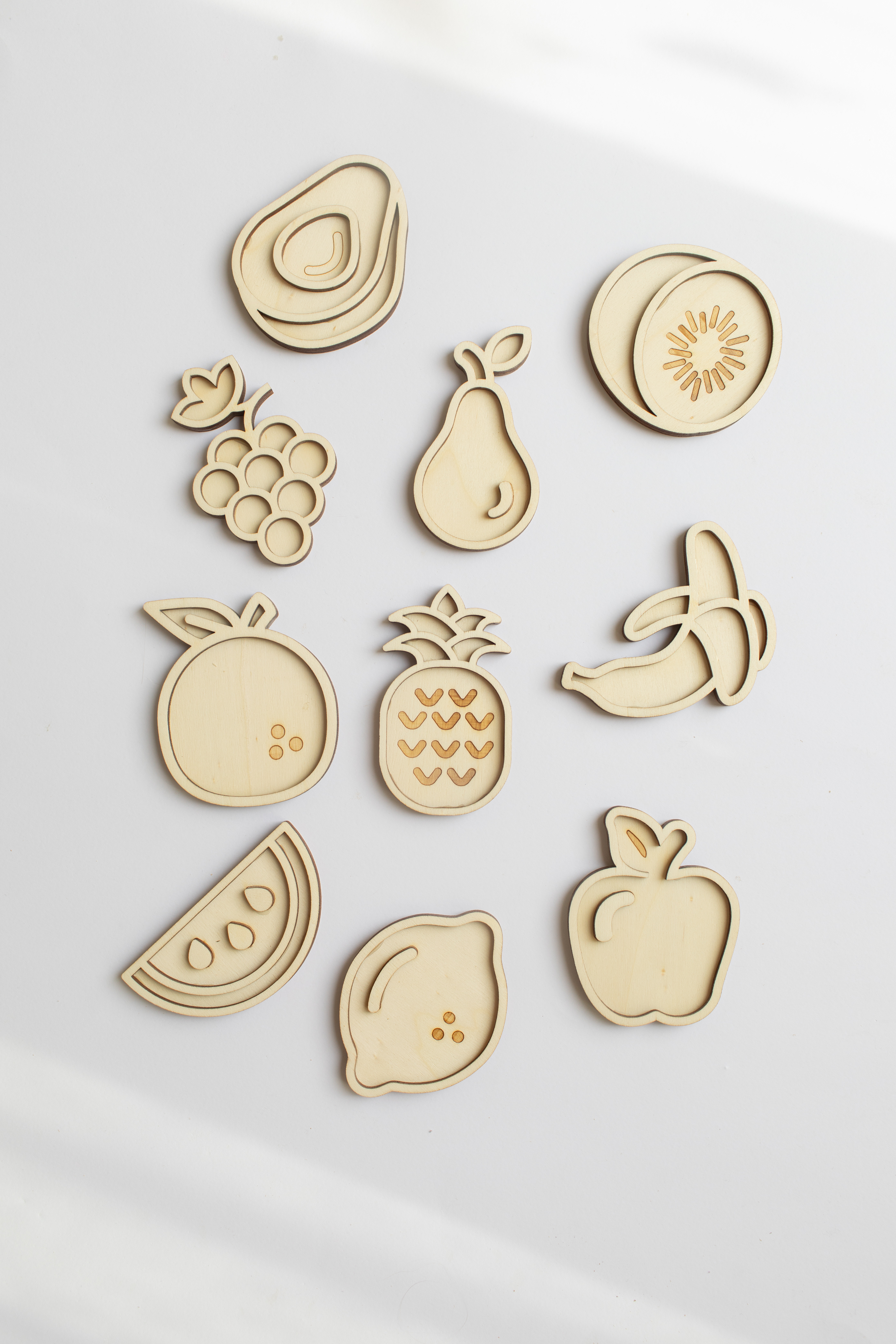 Speeltray  miniset - Tropisch fruit