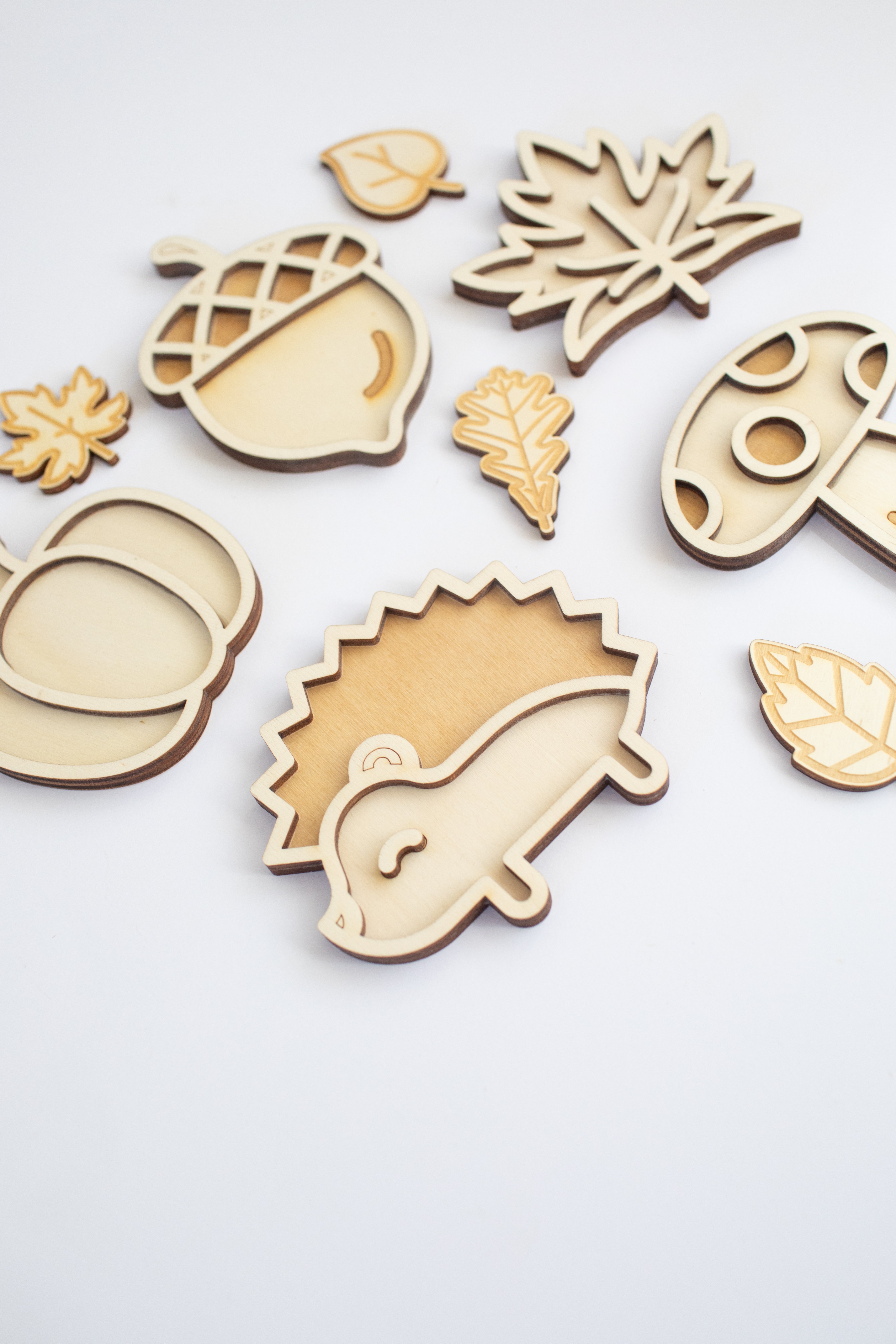 Speeltray miniset - De herfst