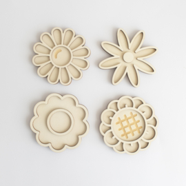 Speeltray  miniset - Bloemen Set 2