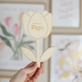 Knutseltulp - Voor de allerliefste Papa