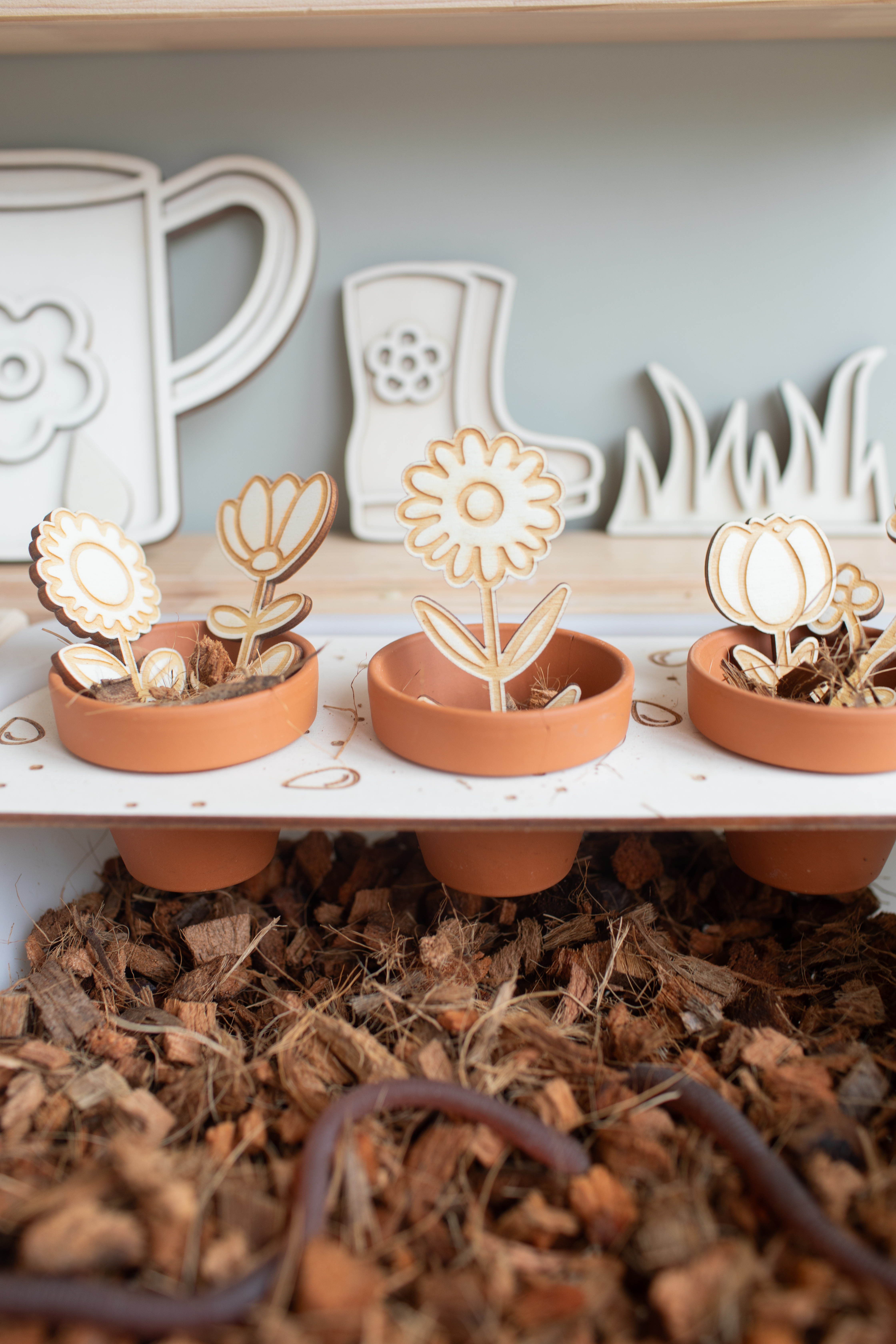 Figurenset - Bloemen (5 stuks)
