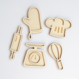 Speeltray  miniset  - Keukentools