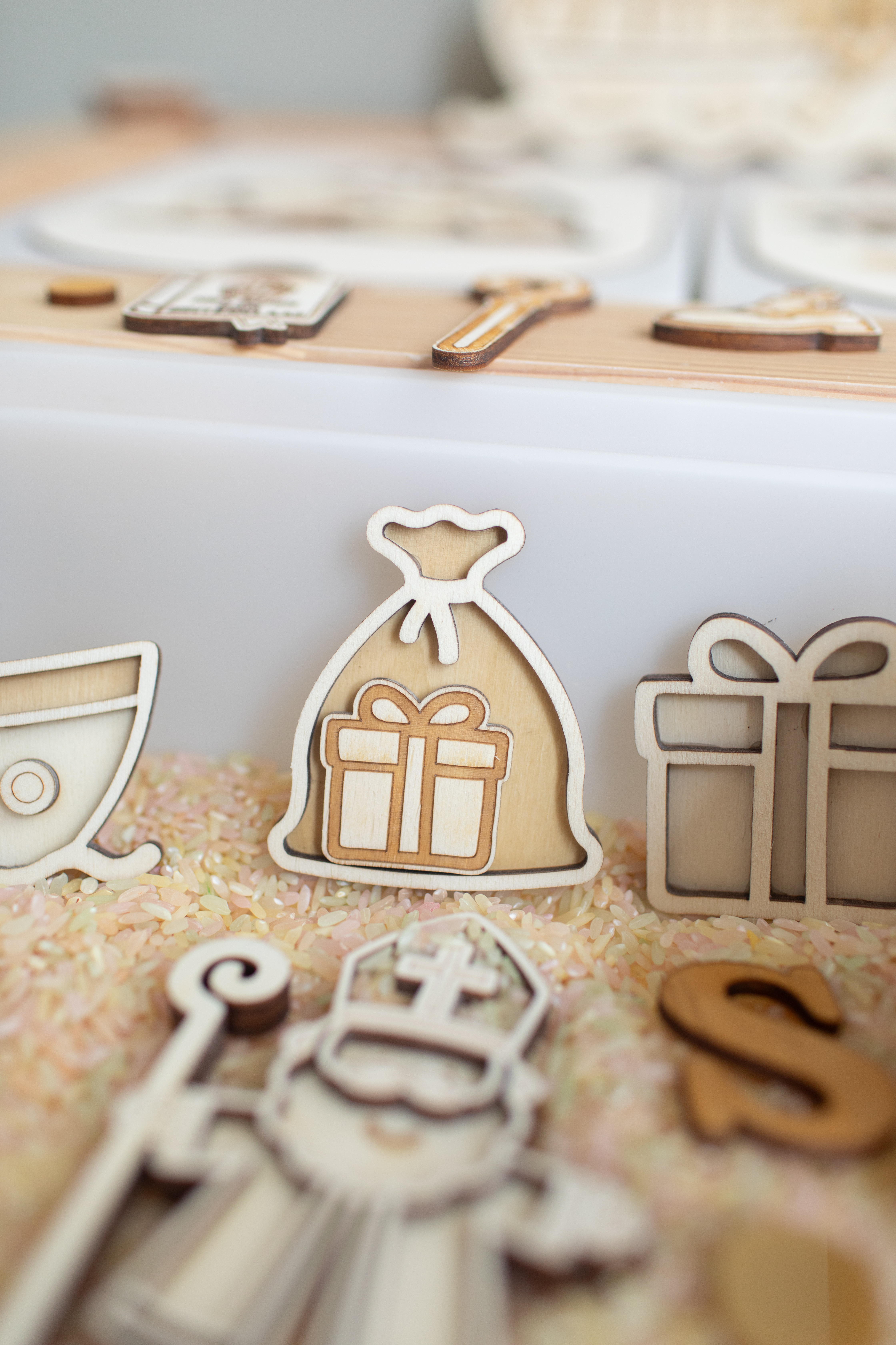 Speeltray miniset -  Sint & Piet