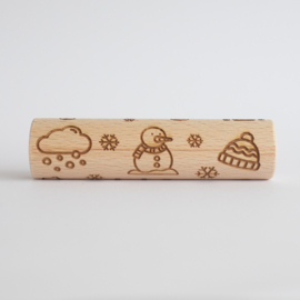 Houten roller - De winter