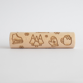 Houten roller - De winter