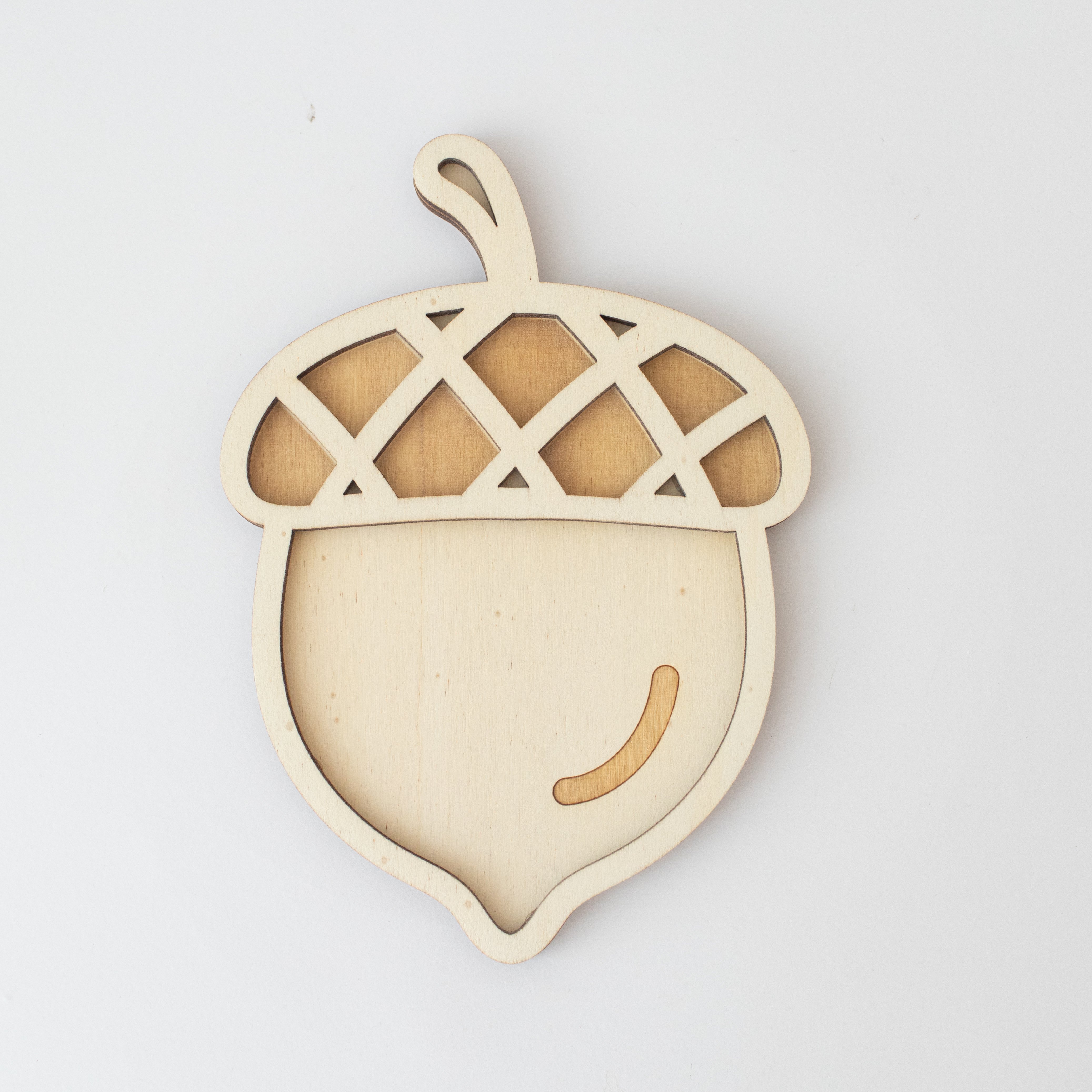Houten speeltray -  Eikeltje
