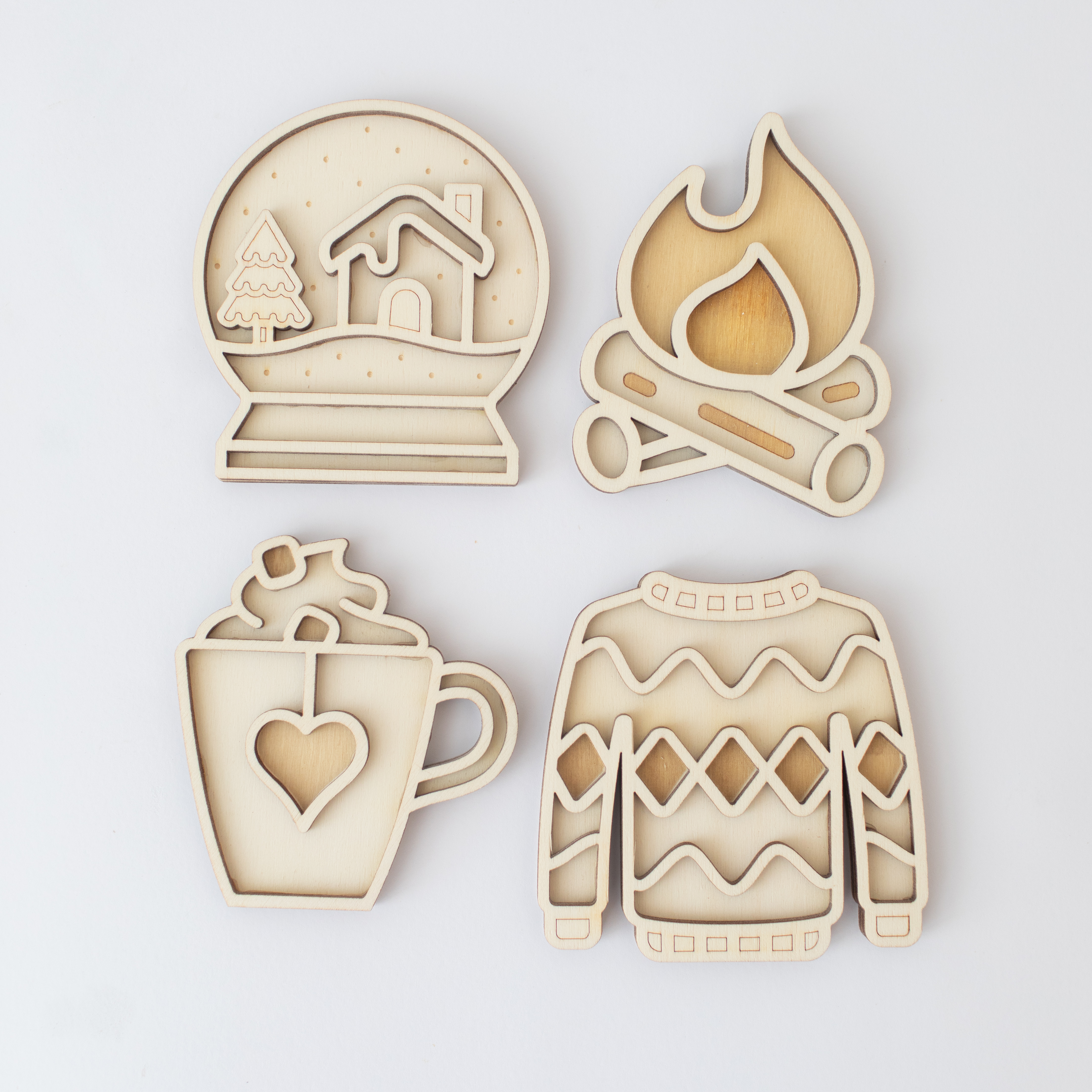 Speeltray miniset -  Cozy Winter