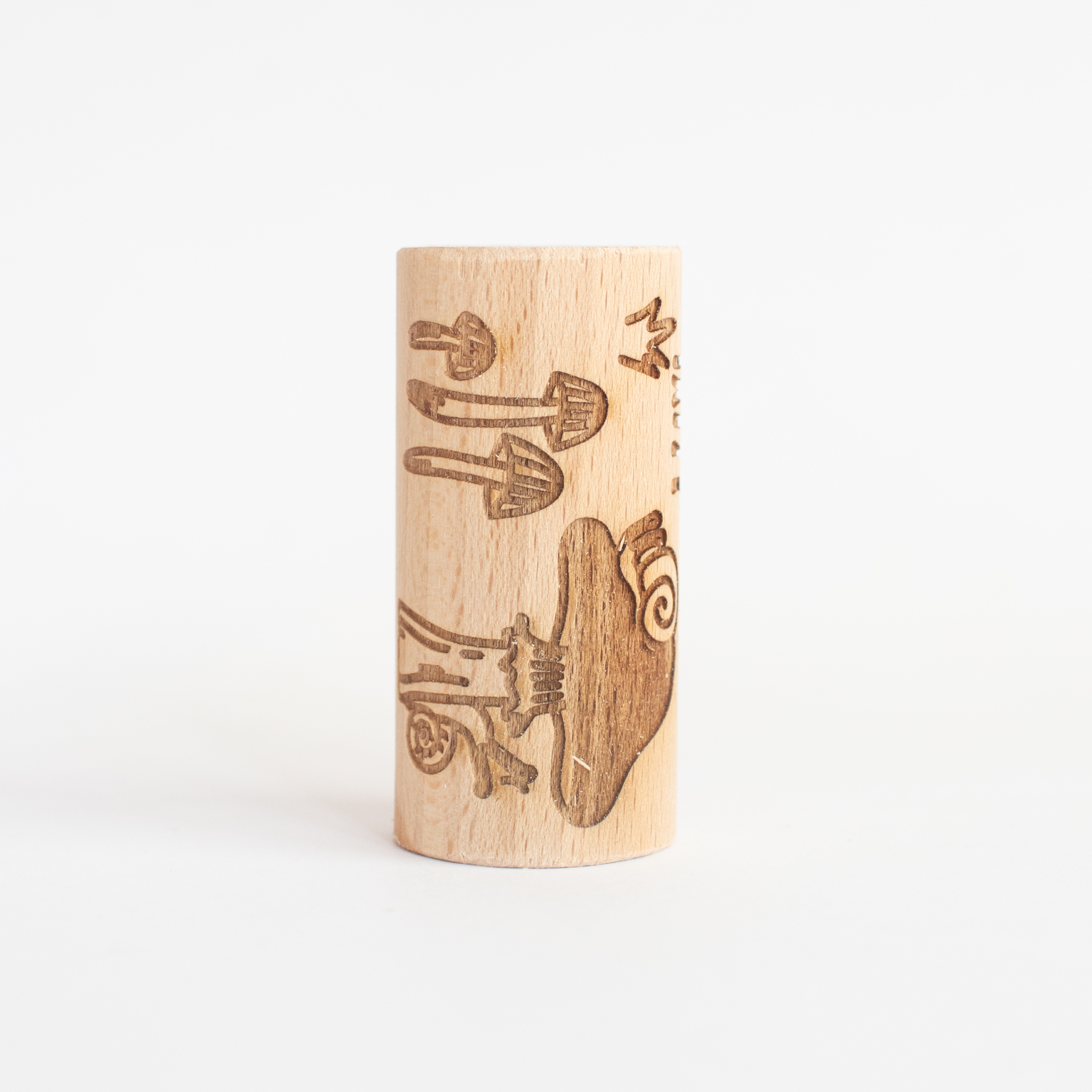 Houten roller - Paddenstoelenbos