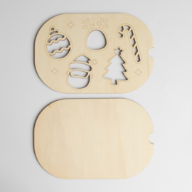 Trofast insert - Kerst (klein)