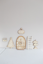 Elfendeurtje met accessoires