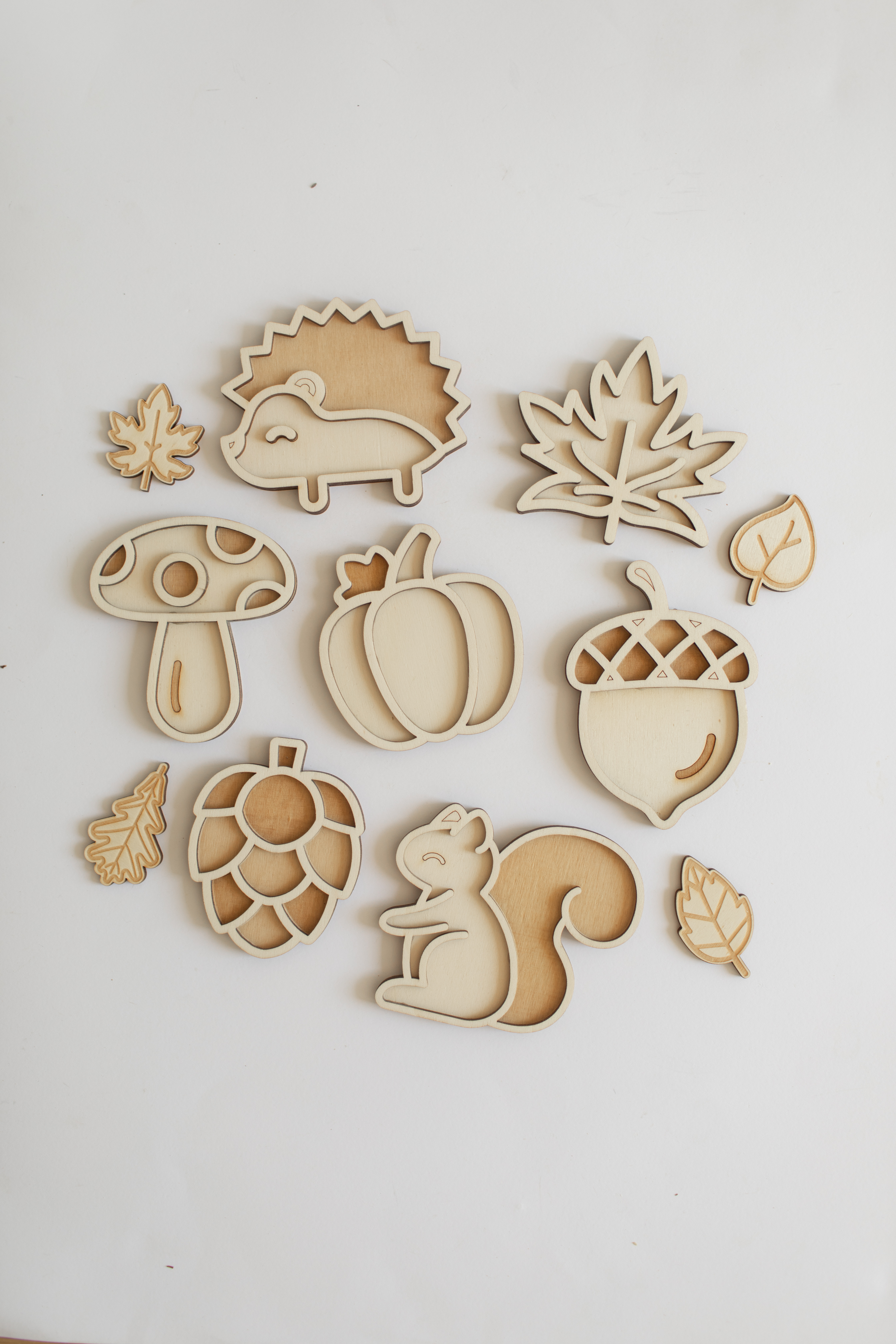 Speeltray miniset - De herfst XL