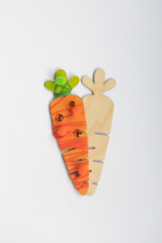 Knutsel wortel - Leuk voor in de schoen! -
