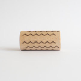 Houten roller - Zee golven