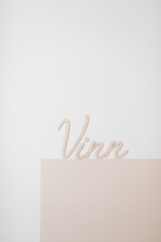 Naam van hout - Handwritten