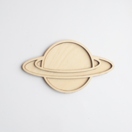 Houten speeltray - Saturnus
