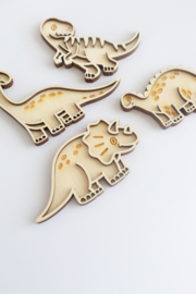 Speeltray miniset - Cartoon Dino's