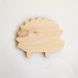 Houten speeltray -  Egel 3