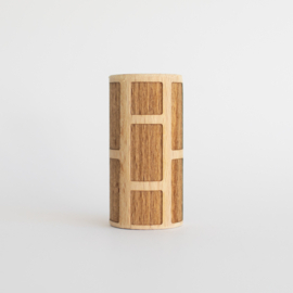 Houten roller - Bakstenen