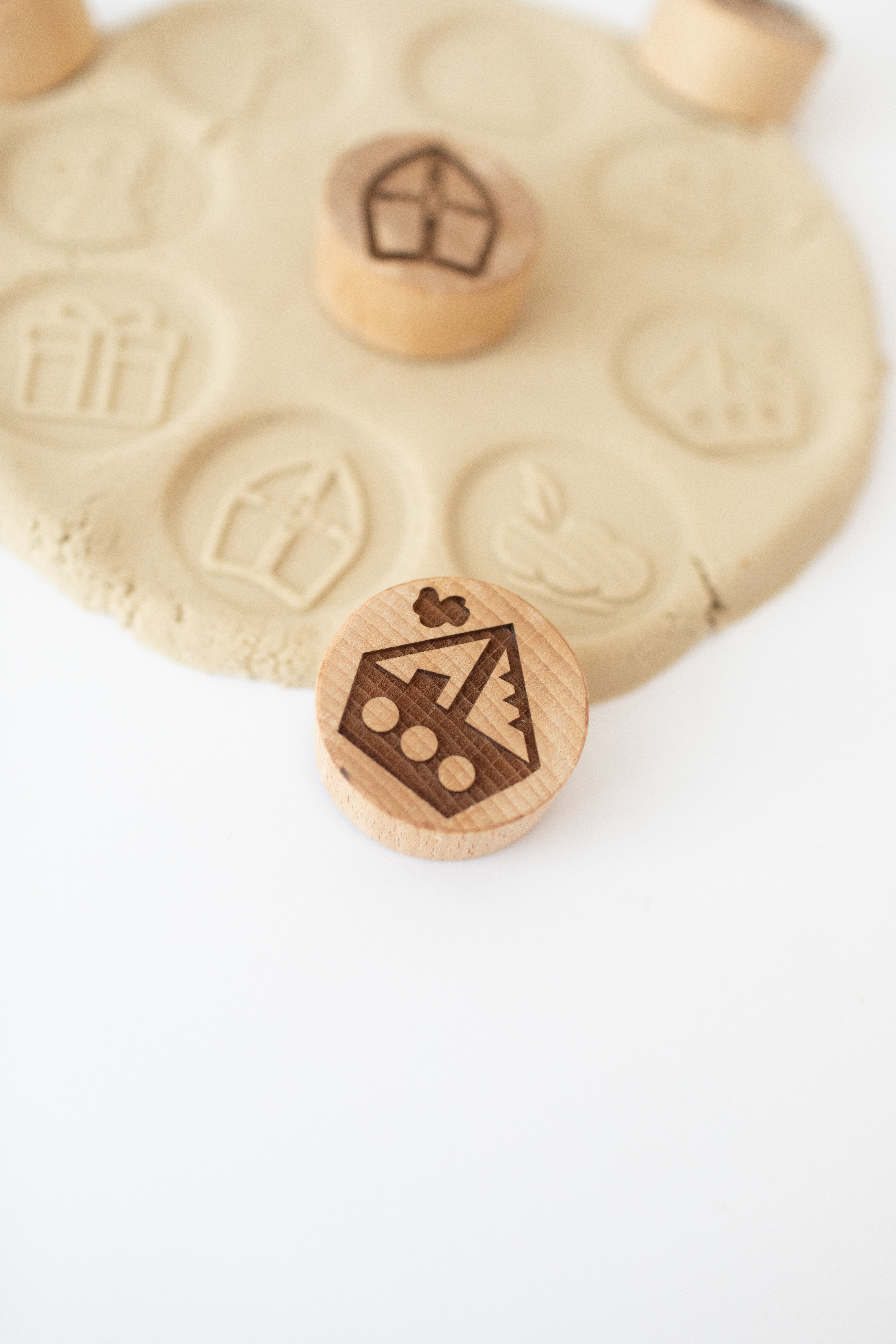 Houten stempelset - Sinterklaas