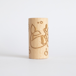 Houten roller - Zeemeermin