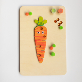 Knutsel wortel - Leuk voor in de schoen! -
