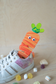 Knutsel wortel - Leuk voor in de schoen! -