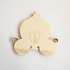 Houten speeltray - Koets