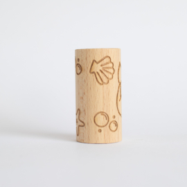 Houten roller - Zeemeermin