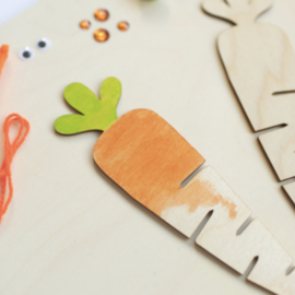 Knutsel wortel - Leuk voor in de schoen! -