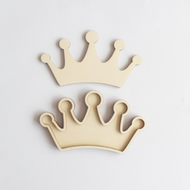 Houten speeltray - Kroon