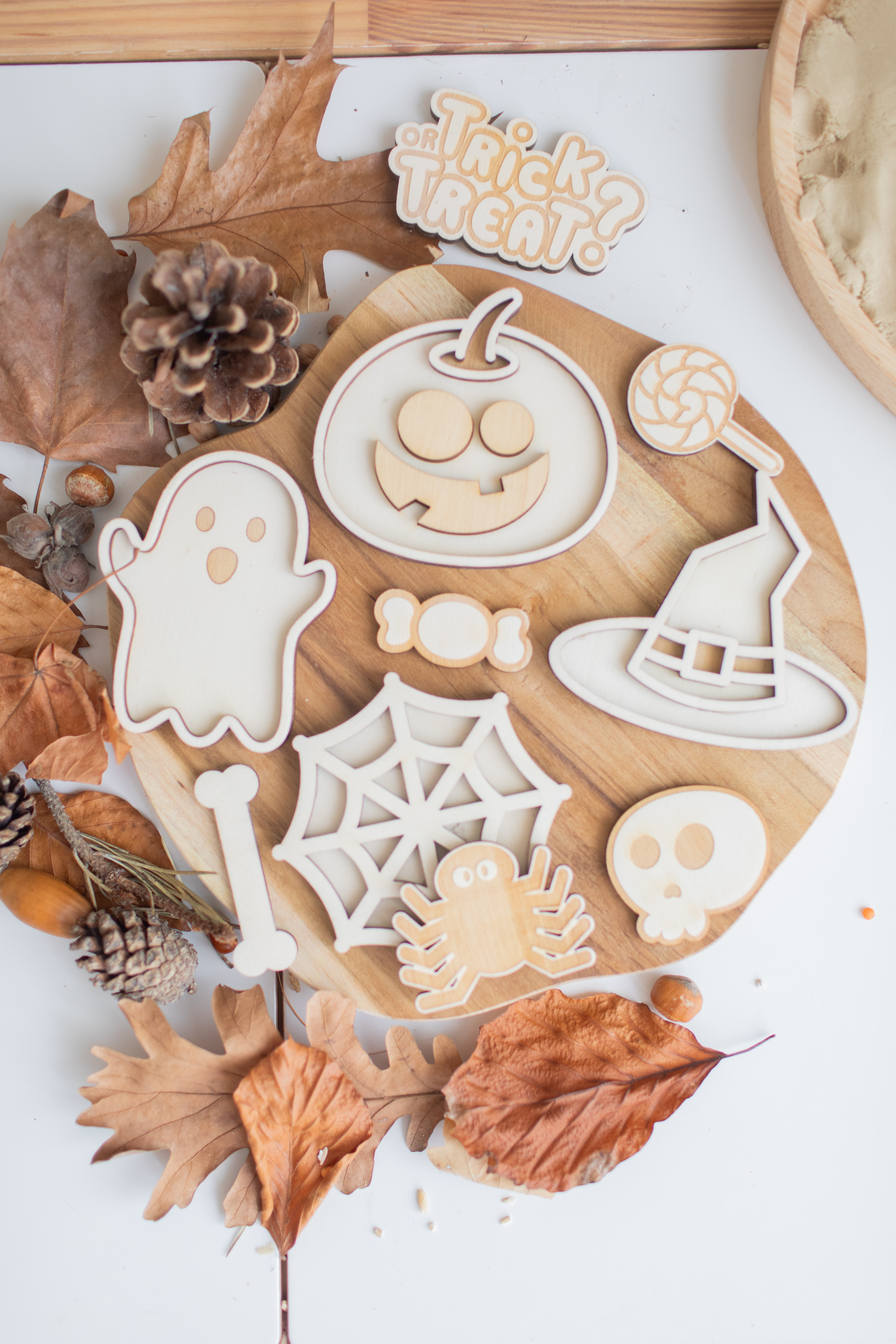 Speeltray miniset - Trick or Treat / Halloween