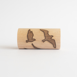 Houten roller - Vogels