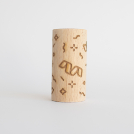 Houten roller - Confetti