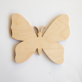 Houten speeltray - Vlinder