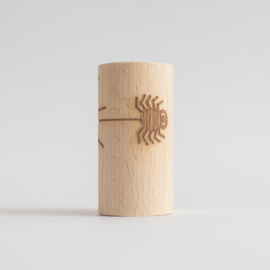 Houten roller - Spinnenweb