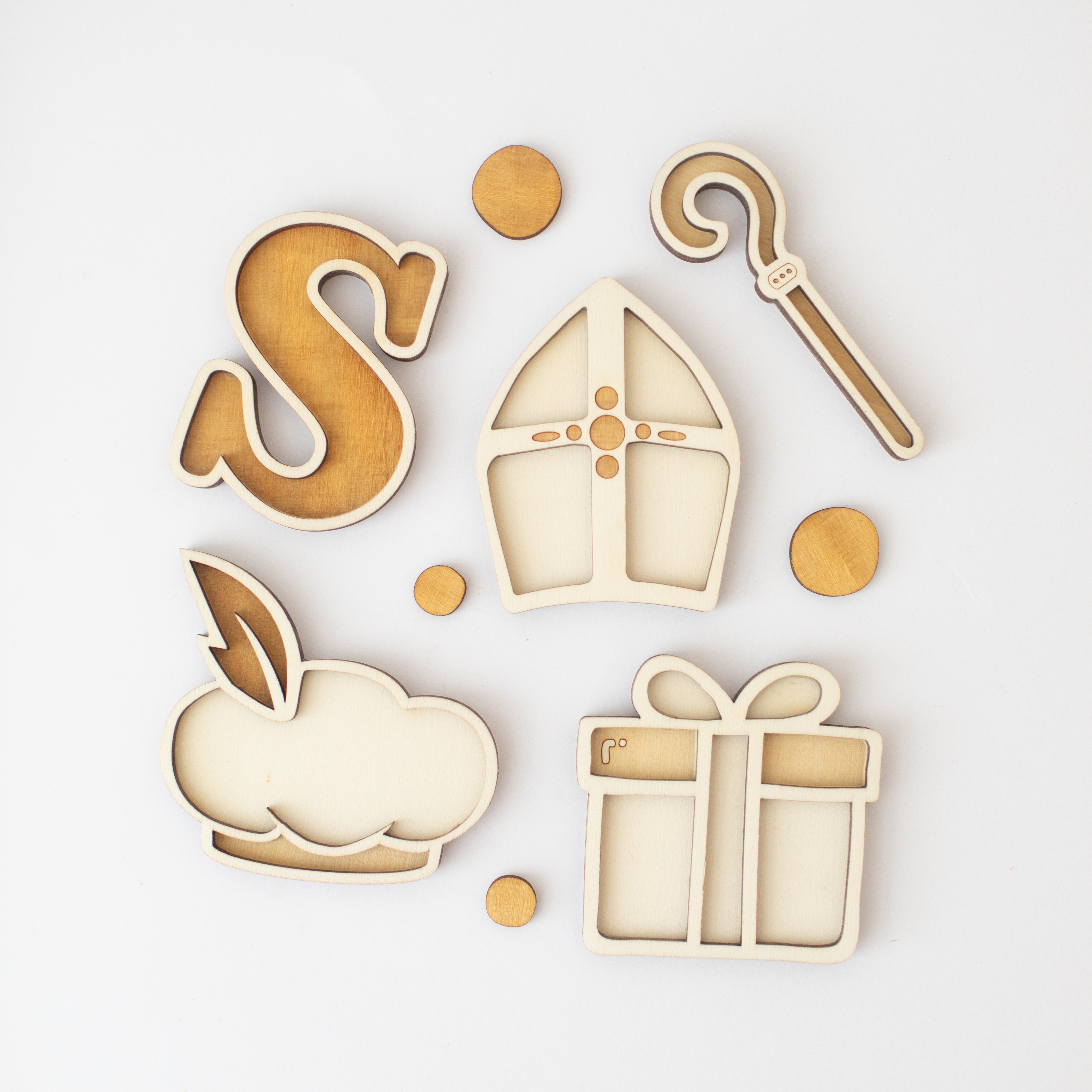 Speeltray miniset -  Sinterklaas