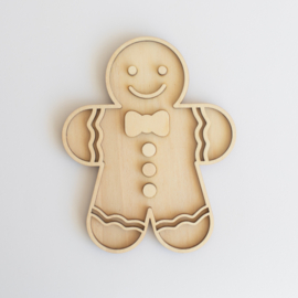 Houten speeltray - Gingerman