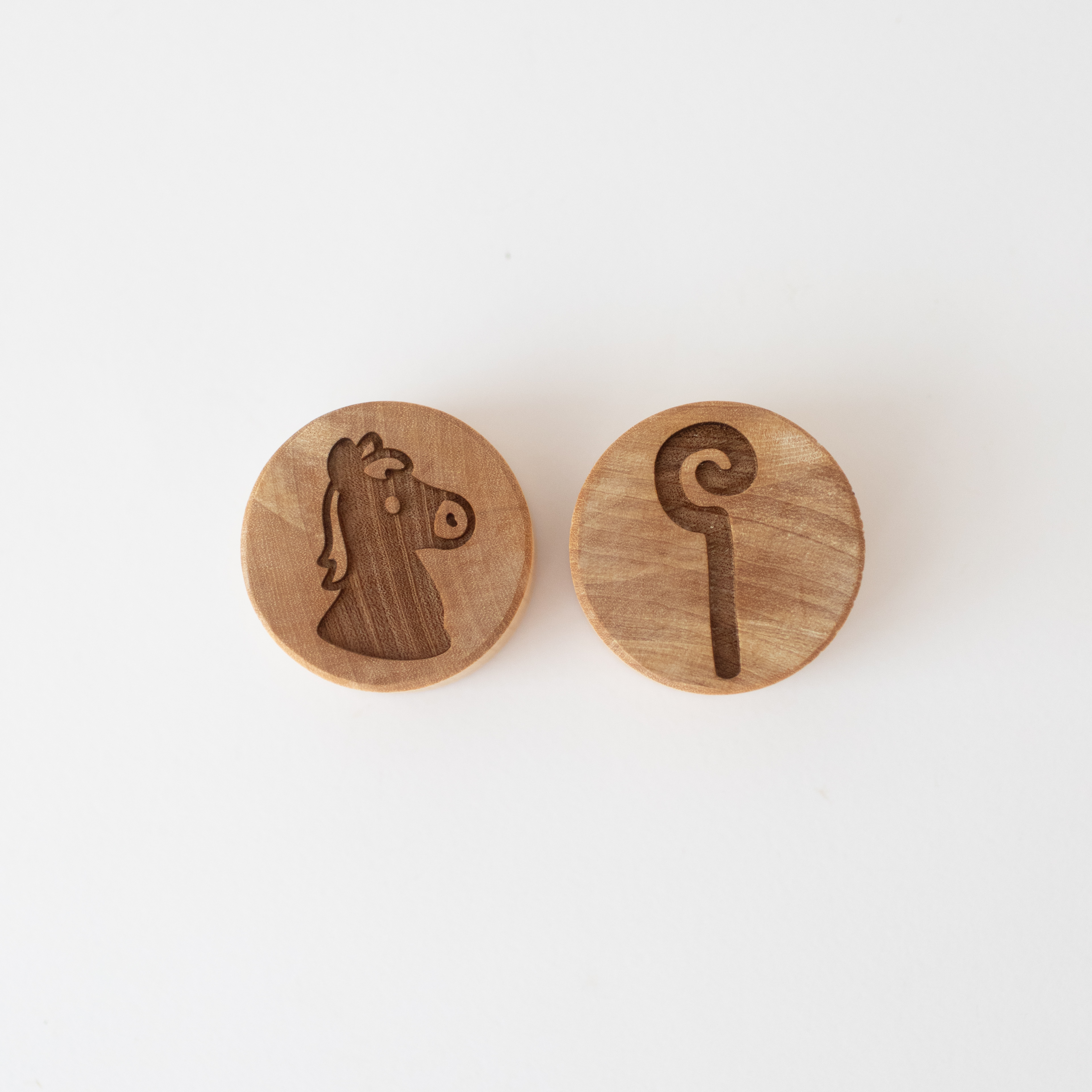Houten stempelset - Sinterklaas Set 2