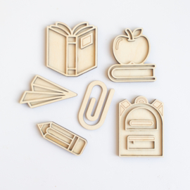 Speeltray miniset - Back to school!