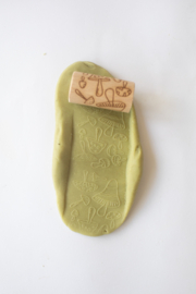 Houten roller - Paddestoelen