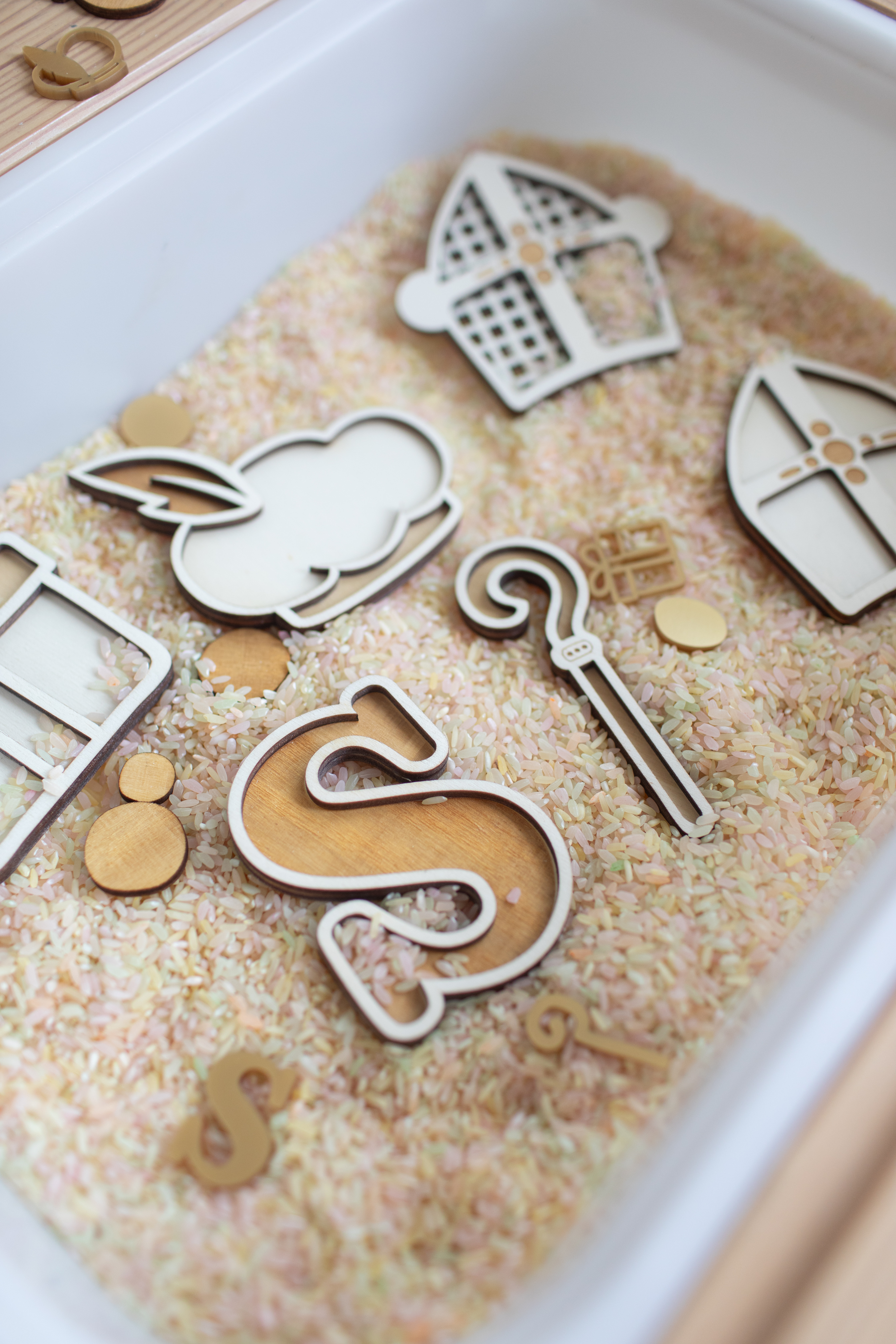 Speeltray miniset -  Sinterklaas