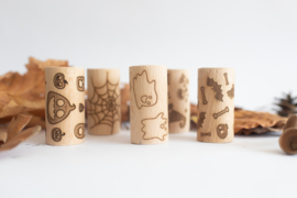 Houten roller - Spookjes