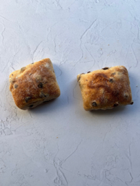 Rozijnen broodje