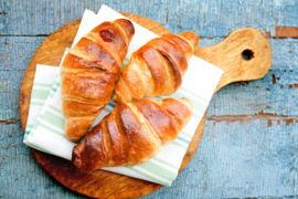 Franse roomboter croissant