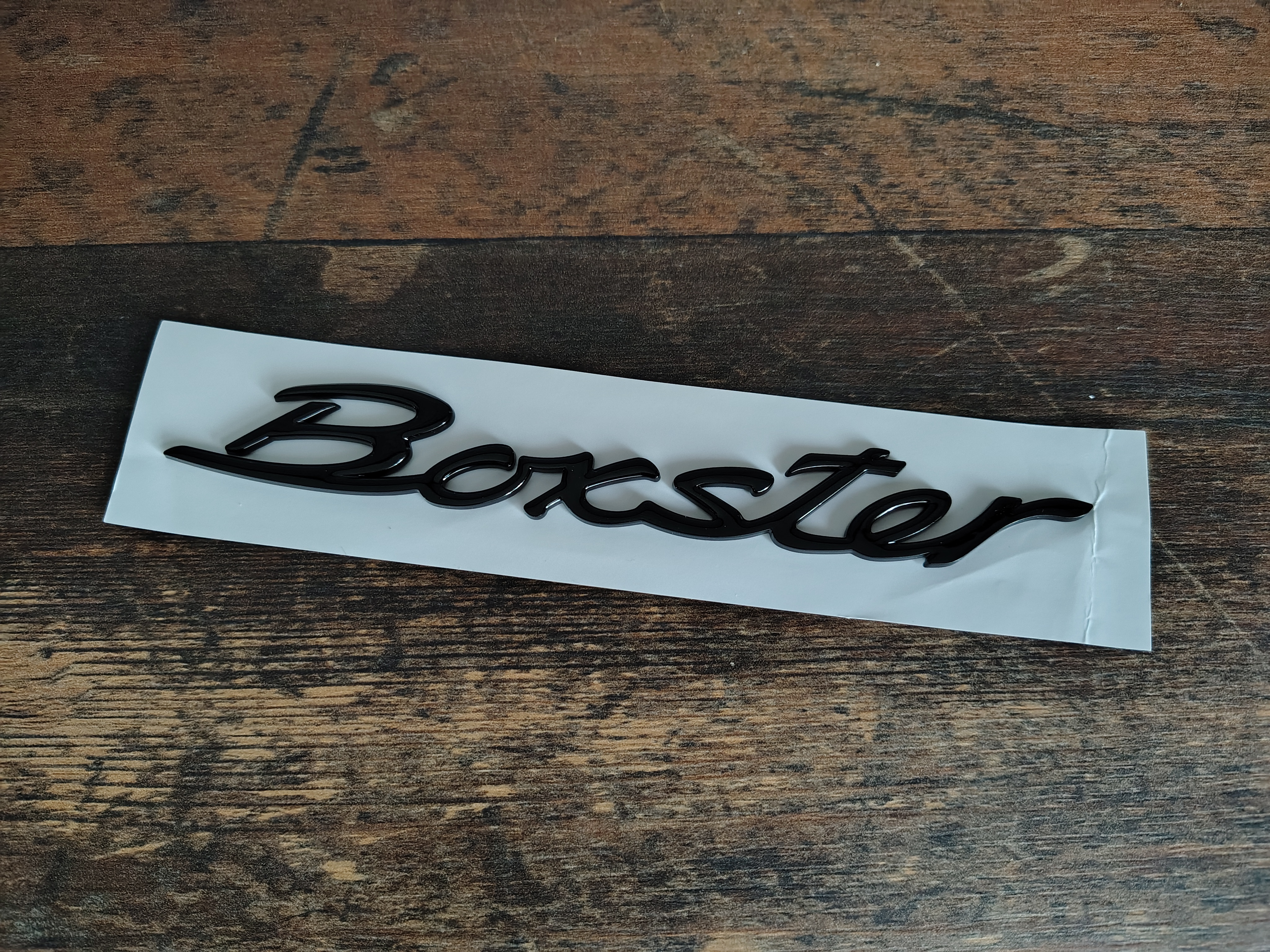 Embleem Porsche Boxster/ NIEUW !!