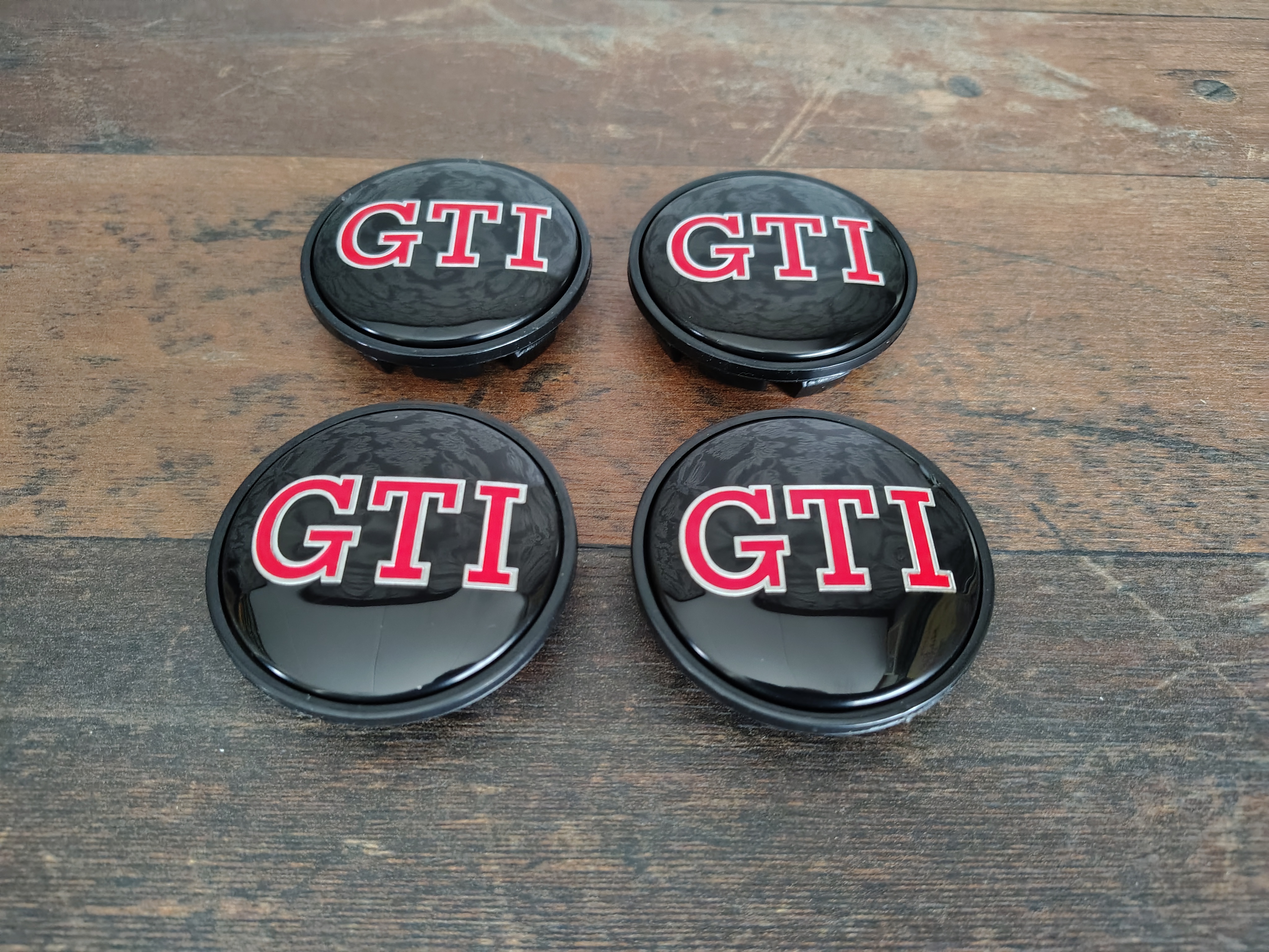4x Naafdoppen 65mm /Volkswagen Golf GTi/ Scirocco/ Nieuw!!