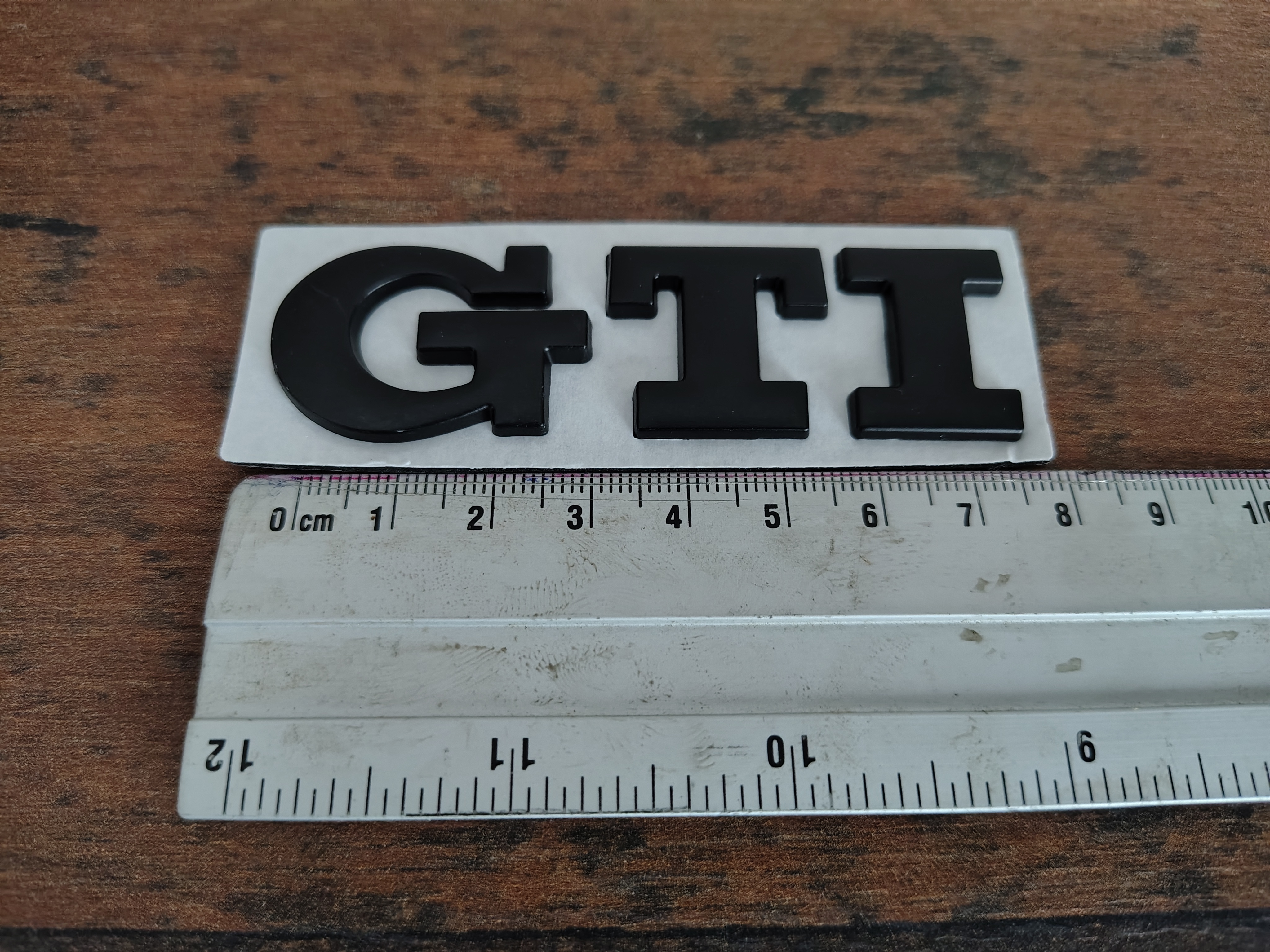 Embleem " GTi " Volkswagen / Golf / Black /NIEUW!!!