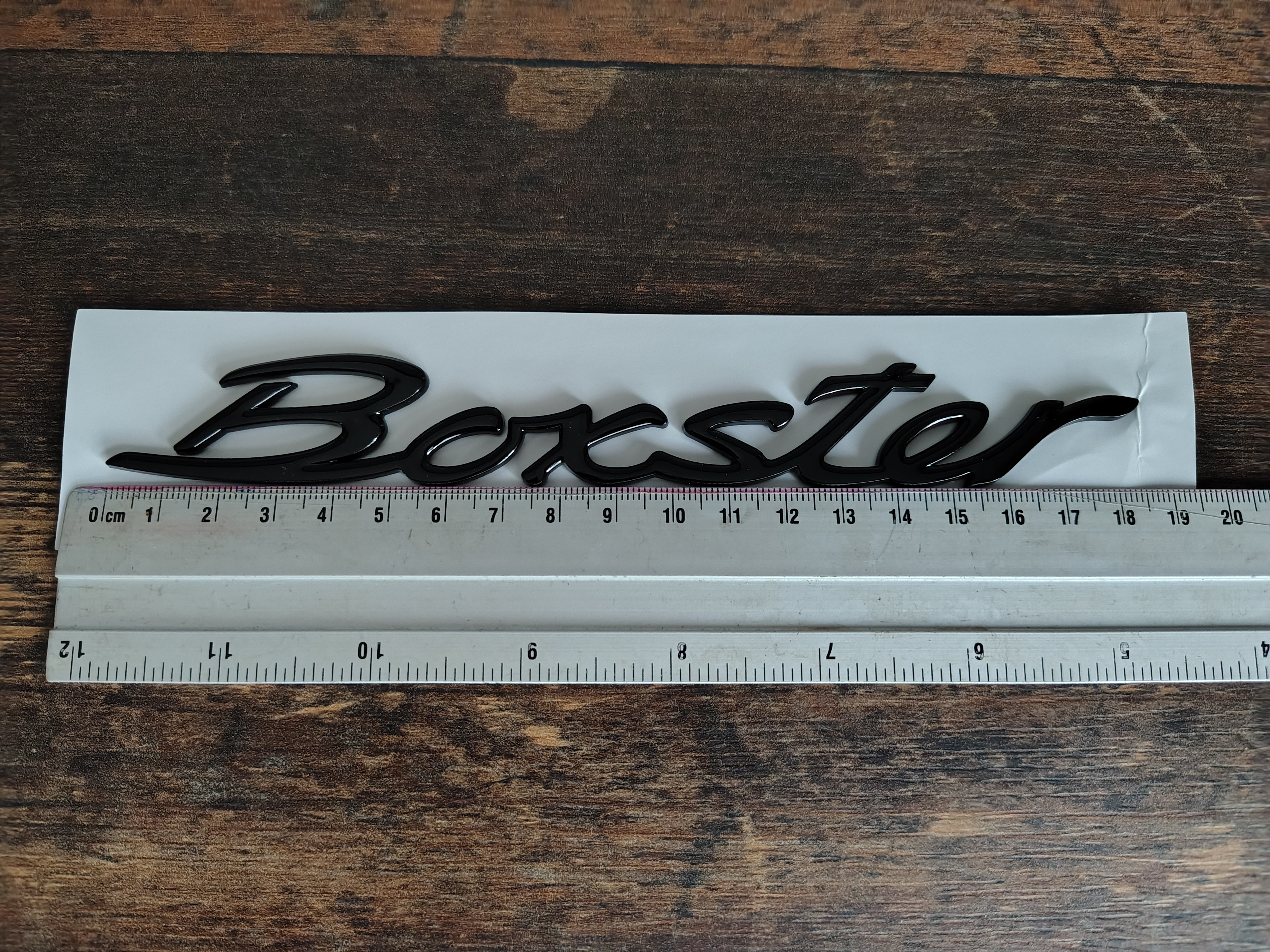 Embleem Porsche Boxster/ NIEUW !!